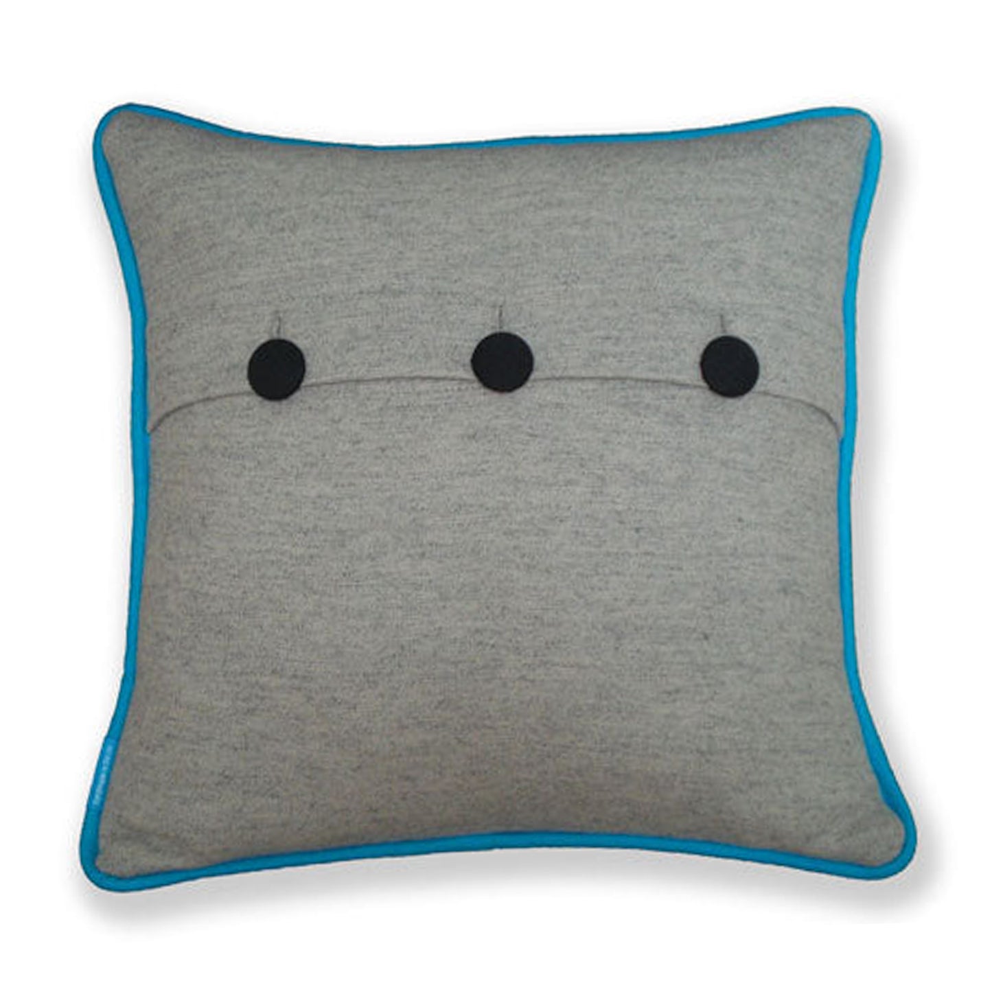 Monogrammed Cushion - Colour Flash Piping