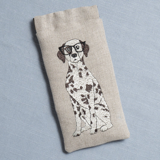 Second - Dog Glasses Case - Dalmatian