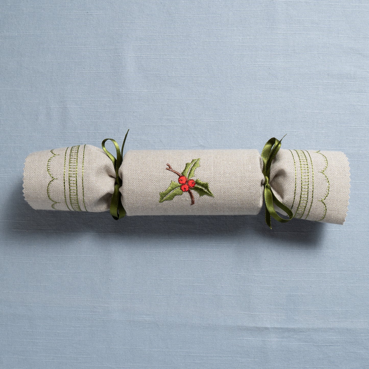 Second - 2023 Linen Woodland Reusable Christmas Crackers