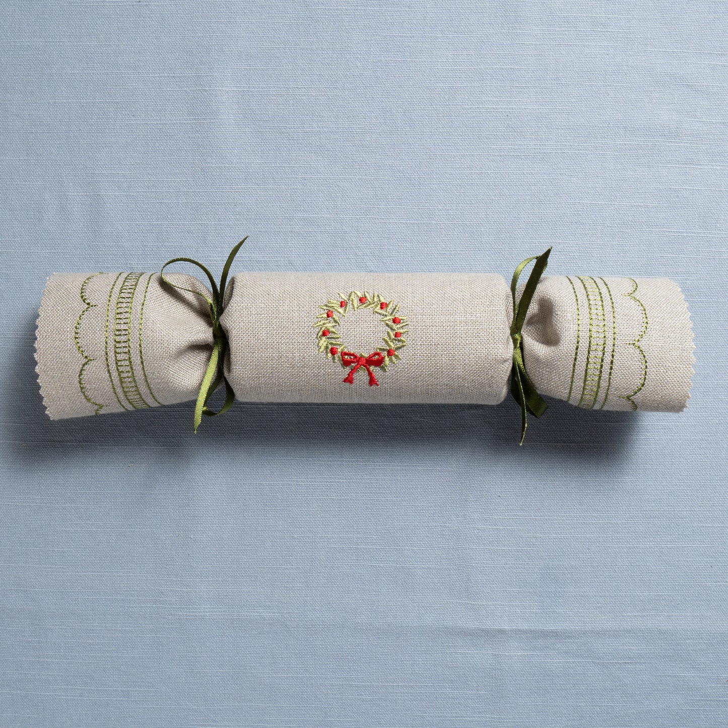 Second - 2023 Linen Woodland Reusable Christmas Crackers