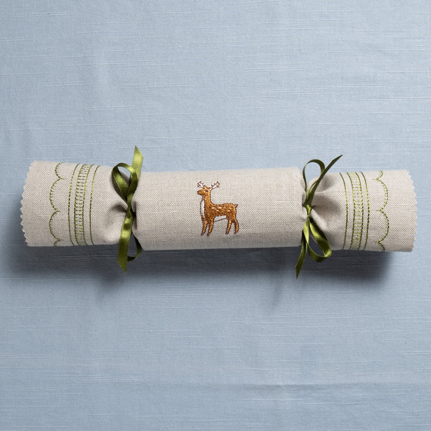 Second - 2023 Linen Woodland Reusable Christmas Crackers