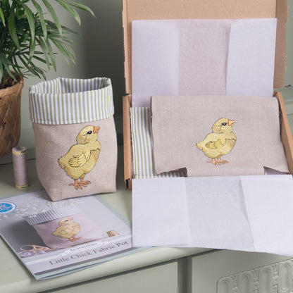 Make Your Own Little Chick Fabric Pot Sewing Kit