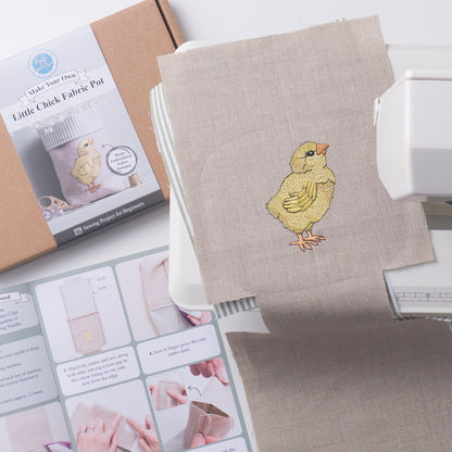 Make Your Own Little Chick Fabric Pot Sewing Kit