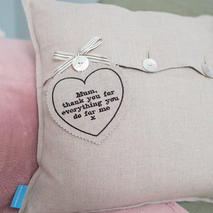 Bouquet for Mother Figures Cushion