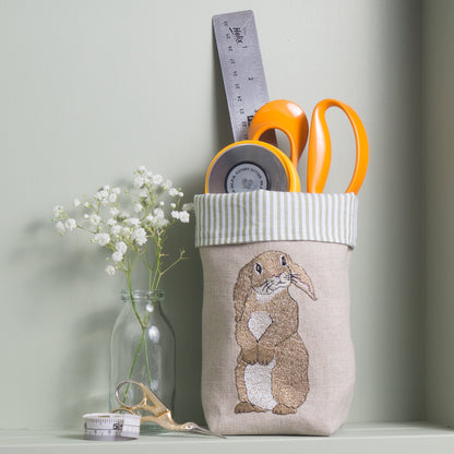 Second - Rabbit Fabric Pot