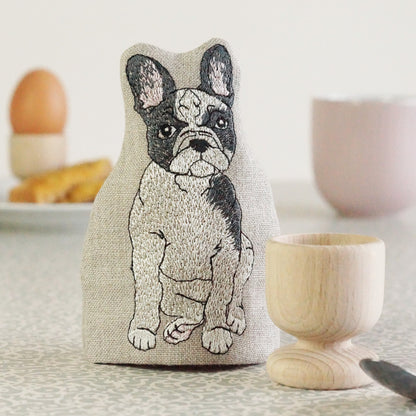 Embroidered Dog Egg Cosy - Twelve Breeds Available