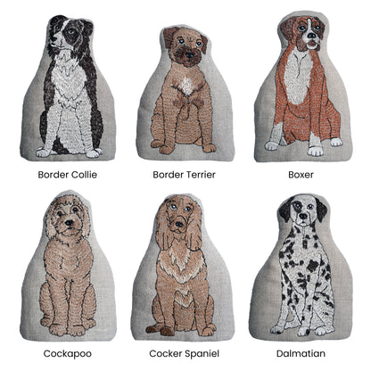 Embroidered Dog Egg Cosy - Twelve Breeds Available