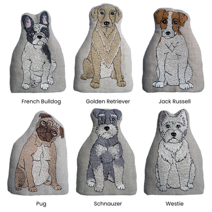 Embroidered Dog Egg Cosy - Twelve Breeds Available