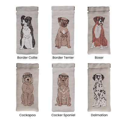 Dog Glasses Case - Twelve Breeds Available