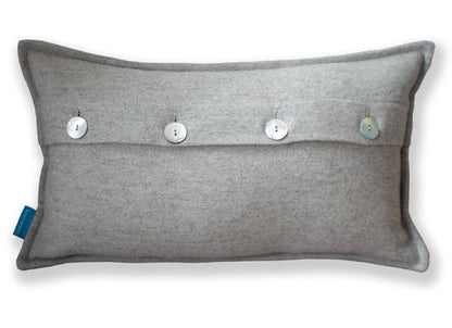 Christmas Lodge Cushion Reverse by Kate Sproston Design